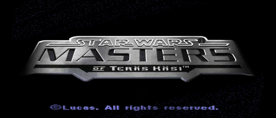 Star Wars: Masters of Teras Kasi Title Screen